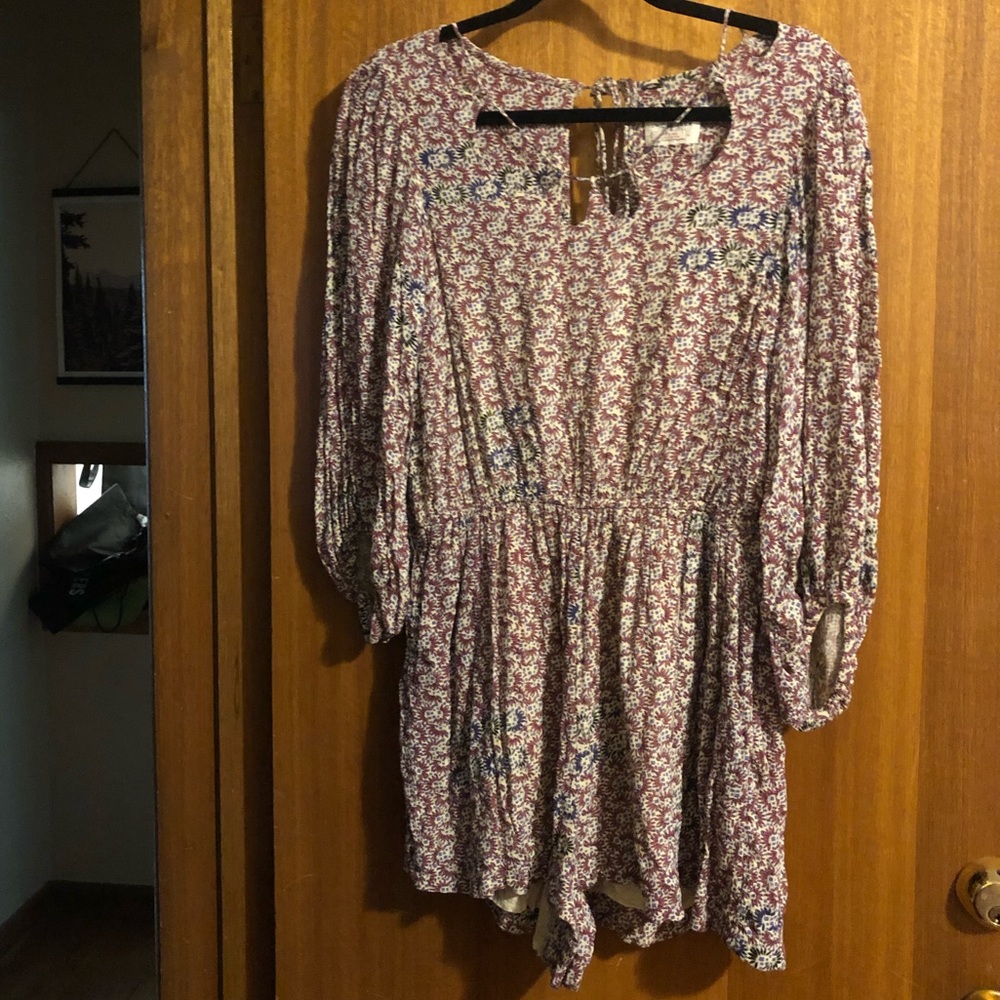 Holding Horses Annamaria Floral Print Romper